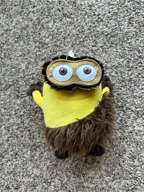 Universal Studios Minions Bob caveman plush 12”
